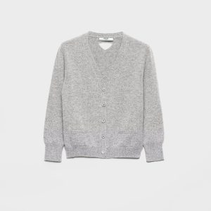 ATRA | Áo Cardigan Cashmere Nữ – Slim Fit Cổ V